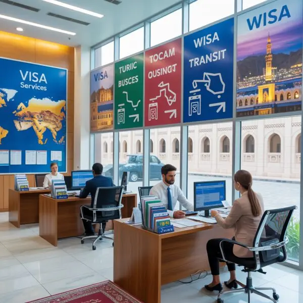 Tipos de visa de Omán - Turista, Negocios, Tránsito y Trabajo
