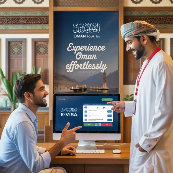 تأشيرة عمان للمواطنين الهنود - دليل التأشيرة الإلكترونية الشامل 2025