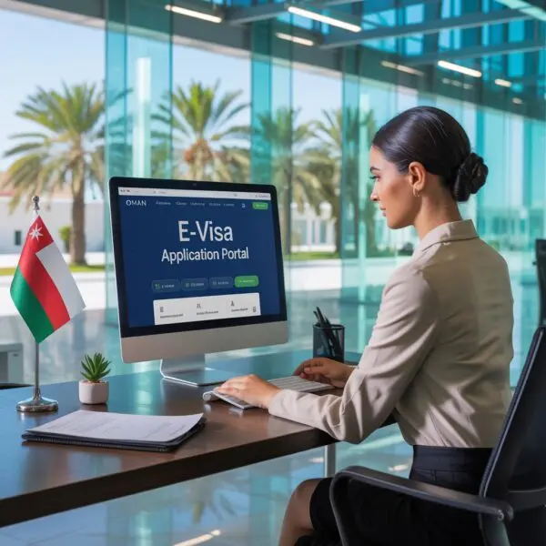 وقت معالجة التأشيرة الإلكترونية العمانية - كم يستغرق الأمر
